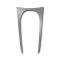 American Car Craft 2010-2015 Camaro - Cup Holder Trim Plate, Brushed Stainless Steel 101008