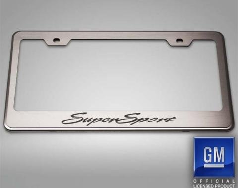 American Car Craft Camaro SS - Etched Super Sport License Plate Frame 102095