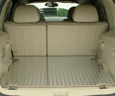 American Car Craft 2006-2010 HHR - Cargo Mat, Diamond Plate Polished Aluminum 421016