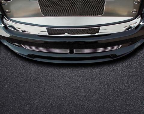 American Car Craft 2004-2005 RAM 1500/SRT10 - Front Bumper Cap, Polished Stainless Steel 342002