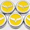 American Car Craft 2005-2013 C6 Corvette - Crossed Flags Logo Fluid Cap Covers 5Pc Auto Transmission, Choose Color 043082