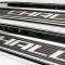 American Car Craft 2008-2023 Challenger - Carbon Fiber Door Sills with polished CHALLENGER Inlay, Carbon Fiber/Stainless, Optional LED (No Illumination) 151046