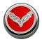 American Car Craft 2014-2019 Z06/Z51/C7 Corvette Stingray - Fluid Cap Covers C7 Flag Style Manual Transmission 6Pc, Choose Color 053014