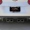American Car Craft 2005-2013 C6/GS - Exhaust Filler Panel, NPP Dual-Mode/Bi-Mode, Blakk Stealth Stainless Laser Mesh 042092