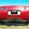 American Car Craft 1997-2004 C5/Z06 Corvette - Rear Bumper Grilles Laser Mesh 2Pc, Polished Stainless Steel 032022