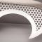 American Car Craft 2004-2008 Cadillac XLR - Exhaust Port Filler Panel, Perforated Stainless with Polished Trim 122002