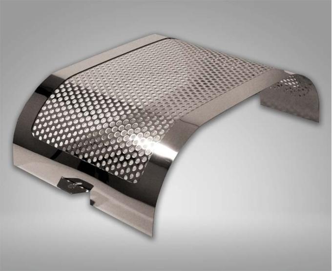 American Car Craft 2003-2010 Hummer H2 - Air Box Cover, Perforated Stainless Steel 493005