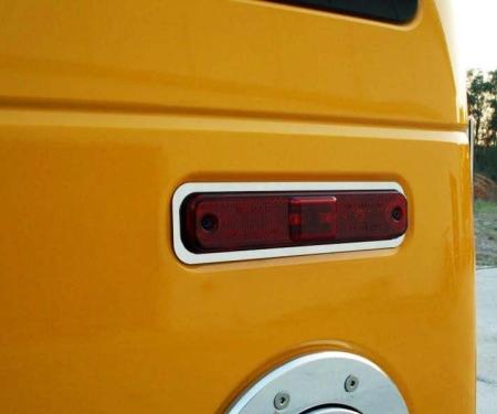 American Car Craft 2003-2013 Hummer H2 - Marker Light Trim 4Pc, Polished Stainless Steel 492004