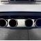 American Car Craft 2005-2013 C6 Corvette - Polished Exhaust Filler Panel, Corsa 4.0 Quad Tips, Stainless Steel 042013