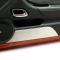 American Car Craft 2010-2015 Camaro - Door Panel Kick Plates Plain 2Pc, Brushed Stainless Steel 101004