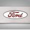 American Car Craft 2009-2014 Ford Raptor - FORD Logo Glove Box Trim, Stainless Steel, Choose Inlay Color 771035