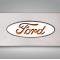 American Car Craft 2009-2014 Ford Raptor - FORD Logo Glove Box Trim, Stainless Steel, Choose Inlay Color 771035
