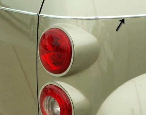 American Car Craft 2006-2012 HHR - Beltline Upper Body Molding, Classic Chrome 422009