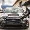 American Car Craft 2015 Subaru WRX - Laser Mesh Hood Scoop Grille, Polished Stainless Steel (Black Powder Coat) 182008