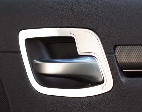 American Car Craft 2011-2018 Chrysler 300 - Door Handle Pull Set Rear Polished/Brushed, Stainless Steel 331018