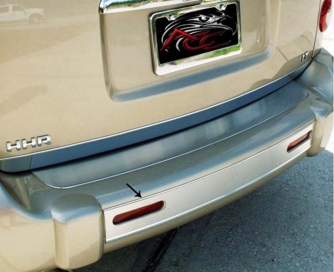 American Car Craft 2006-2012 HHR - Rear Bumper Insert, Brushed Stainless Steel 422013