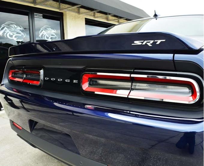 American Car Craft 2015-2023 Challenger - Tail Light Trim Kit 4Pc, Stainless Steel (Brushed Finish) 152027