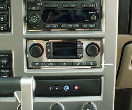 American Car Craft 2003-2007 Hummer H2 - AC Plate 2Pc, Polished Stainless Steel 491010