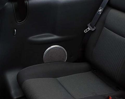 American Car Craft 2001-2005 PT Cruiser Convertible - Car Door Speaker Bezels 4Pc, Chrome Molding 711036