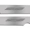 American Car Craft 2010-2015 Camaro SS - Fuel Rail Covers with Brushed Laser-cut SS Lettering, Brushed/Polished Stainless 103014