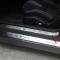 American Car Craft 2010-2013 Nissan GT-R - Inner Door Sills 2Pc, Brushed/Polished Stainless Steel 161017
