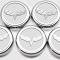 American Car Craft 2005-2013 C6 Corvette - Crossed Flags Logo Fluid Cap Covers 5Pc Auto Transmission, Choose Color 043082