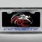 American Car Craft 2005-2013 C6 Corvette - License Plate Frame CORVETTE Inlay Lettering, Brushed Stainless, Choose Color 042110