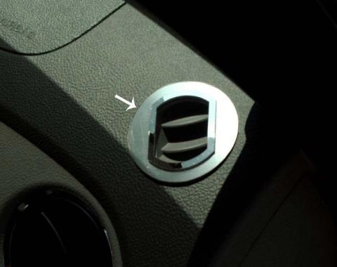 American Car Craft 2006-2012 HHR - A/C Vent Trim 2Pc, Polished Stainless Steel 421006