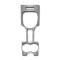 American Car Craft 2008-2009 Pontiac GT/G8 - Center Console Trim Bezel Kit 3Pc, Brushed/Polished 221008