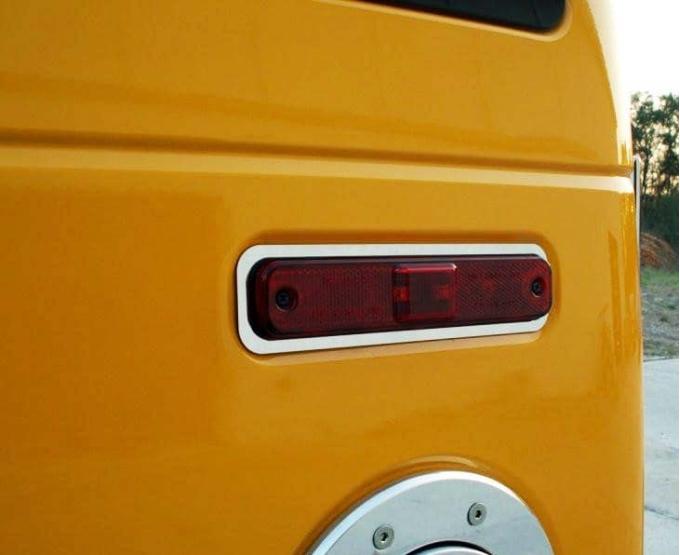 American Car Craft 2003-2013 Hummer H2 - Marker Light Trim 4Pc, Polished Stainless Steel 492004