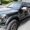 American Car Craft 2010-2014 Ford Raptor - Carbon Fiber Mud Guards Kits Front & Rear, Stainless Steel (Carbon Fiber Plain Full Set) 772028
