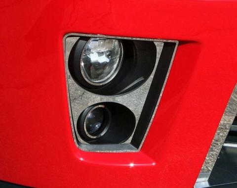 American Car Craft 2012-2013 Camaro ZL1 - Fog Light Trim Kit 8Pc, Polished Stainless Steel 102061