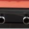 American Car Craft 2005-2013 C6 Corvette - Exhaust Filler Panel, NPP Dual/Bi-Mode Exhaust, Blakk Stealth 042104
