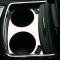 American Car Craft 2011-2013 Dodge Charger - Cup Holder Trim Plate, Polished Stainless Steel 331011
