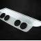 American Car Craft 2005-2013 C6 Corvette - Polished Exhaust Filler Panel, NPP Dual-Mode/Bi-Mode, Stainless Steel 042004