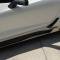 American Car Craft 2015-2019 C7 Corvette Z06 only - Side Skirt Extension Fins 2Pc, Brushed Stainless Steel 052108