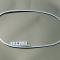 American Car Craft 2008-2019 Challenger - Side Mirror Trim HEMI 2Pc, Brushed Stainless Steel 151014