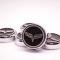 American Car Craft 2005-2013 C6 Corvette - Crossed Flags Logo Fluid Cap Covers 5Pc Auto Transmission, Choose Color 043082