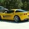 American Car Craft 2005-2013 C6 Corvette - Side Graphic Sport Fade, Premium Vinyl Graphic 042028