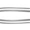 American Car Craft 2010-2015 Camaro - Inner Fender Liner with LEDs for Aftermarket Hood, Stainless Steel, Choose LED Color 103039