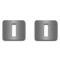 American Car Craft 1997-2004 C5/Z06/ZR1/GS Corvette - Seat Lever Trim Plate 2Pc, Brushed Finished 031039