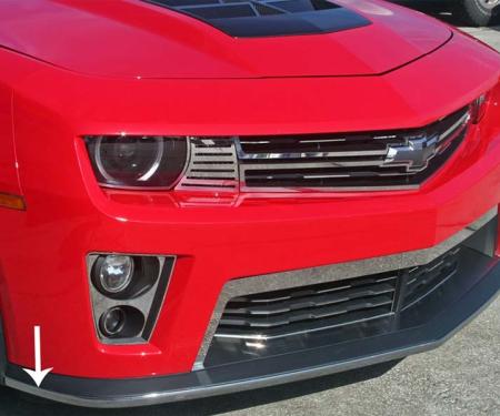 American Car Craft 2012-2013 Camaro ZL1 - Front Lip Spoiler Trim, Classic Chrome Vinyl Molding 102066