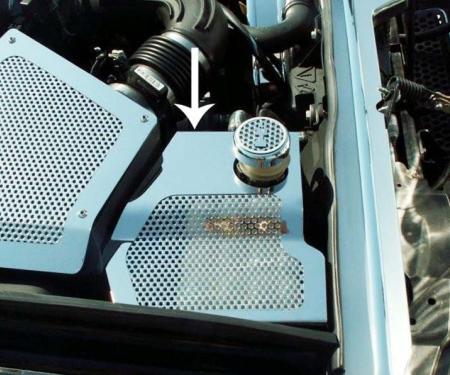 American Car Craft 2003-2009 Hummer H2 - Water Tank Cover, Perforated Stainless Steel 493004