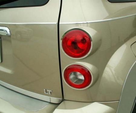 American Car Craft 2006-2012 HHR - Taillight Trim 4Pc, Brushed Stainless Steel 422015