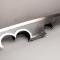 American Car Craft 2004-2008 Cadillac XLR - Exhaust Port Filler Panel, Perforated Stainless with Polished Trim 122002