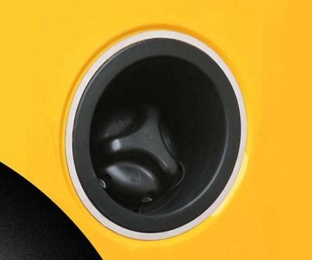 American Car Craft 2003-2007 Hummer H2 - Outer Gas Cap Surround, Polished Stainless Steel 492002