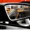 American Car Craft 2011-2012 Mustang - Side View Mirror Trim FORD Logo Style 2Pc, Brushed Stainless Steel 272017