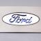 American Car Craft 2009-2014 Ford Raptor - FORD Logo Glove Box Trim, Stainless Steel, Choose Inlay Color 771035