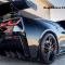 American Car Craft 2014-2019 C7 Z06/GS Corvette - Rear Diffusers Carbon Fiber Wrapped 6Pc, Stainless Steel (Polished Stainless) 052097