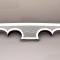 American Car Craft 2004-2008 Cadillac XLR - Exhaust Port Filler Panel, Perforated Stainless with Polished Trim 122002